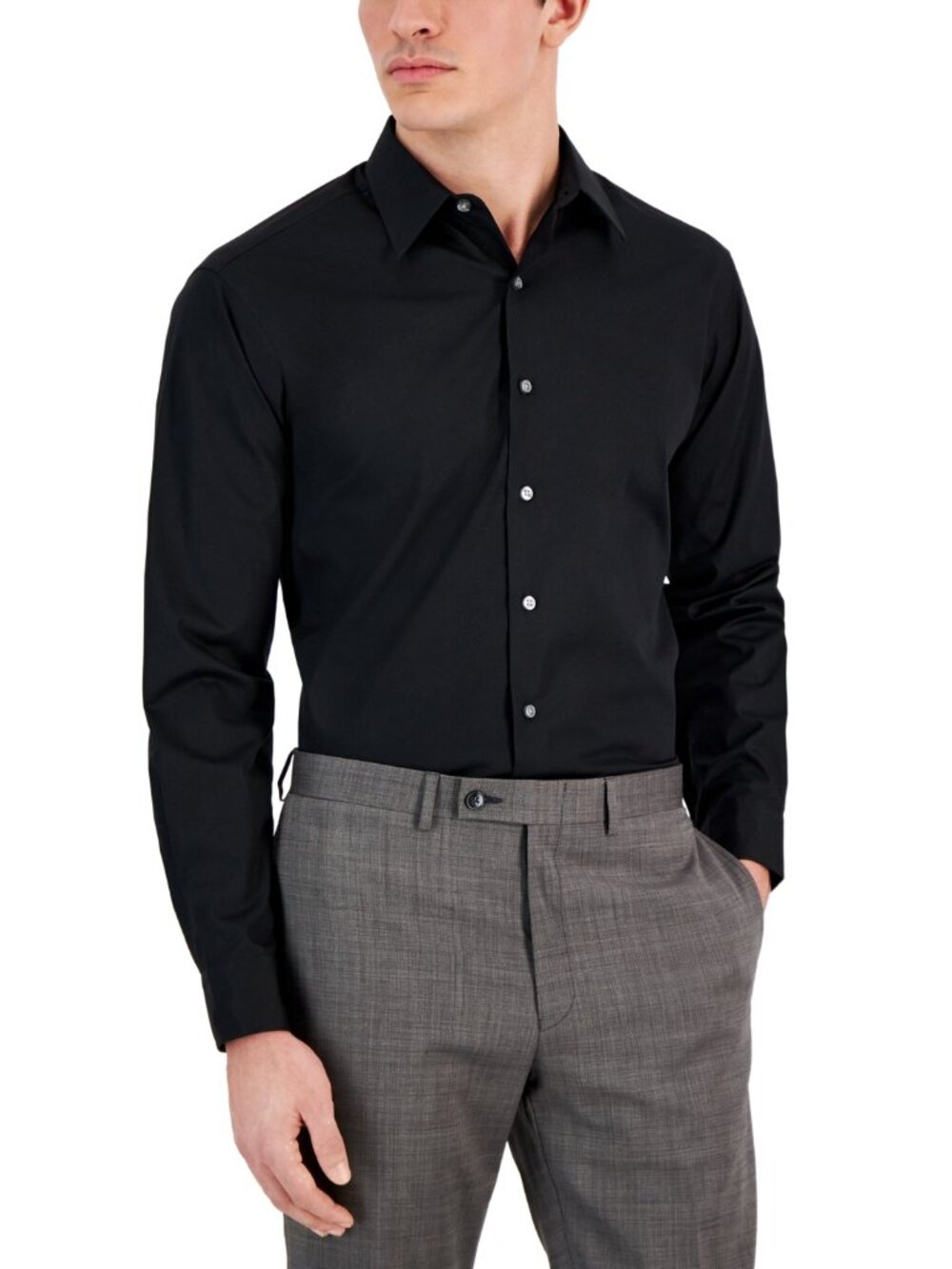 Club Room Men's Regular-Fit Dress Shirt, Created for Macy's.    NWT